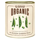 Eat Wholesome organic garden peas 340g - British product