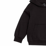 M&S boys hoodie black cotton 5-6, imported from the UK