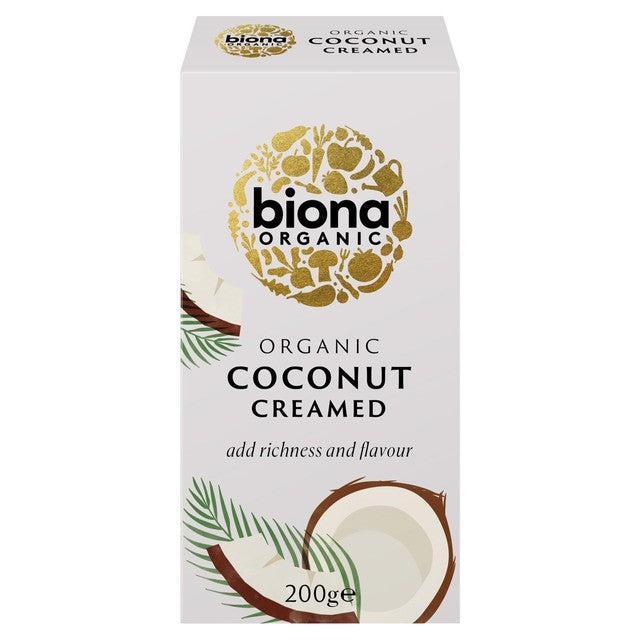 Biona organic creamed coconut - British product