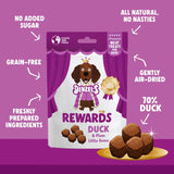 Denzel's duck and plum dog treats 70g - British product