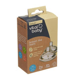 Vital Baby breast like teats medium flow 2pk (British brand)