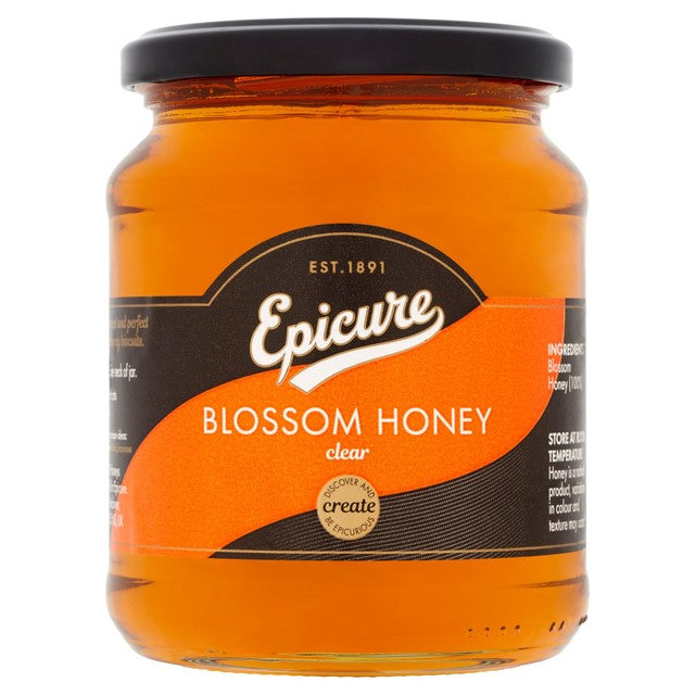 Epicure wild blossom clear honey 454g - British product