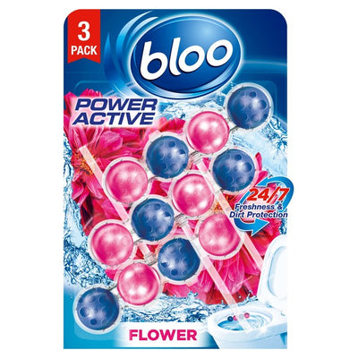 M&S Bloo Power Active Flower Scent Toilet Rim Blocks- Buy online at McGrocer