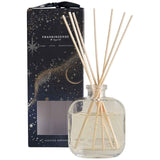 M&S Frankincense and Myrrh chrome reed diffuser, imported from the UK