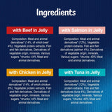 Felix Senior 7+ Mixed in Jelly cat food 40 x 85g - British product