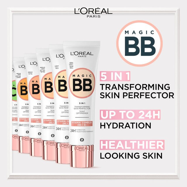 L'Oreal Paris Magic BB Cream 01 Very Light 30ml, UK version