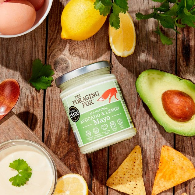 The Foraging Fox avocado and lemon mayonnaise 240g (British brand)