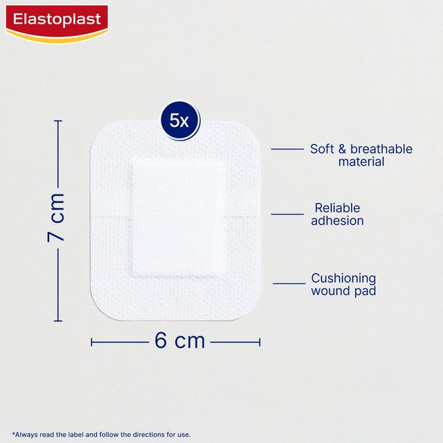 Elastoplast Sensitive XL wound dressings 5 pack - British product