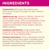 Coya freeze-dried raw dog food pork 150g - British product