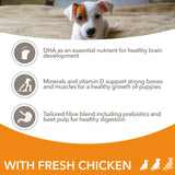Iams fresh chicken puppy food for small medium breeds 2kg, UK version