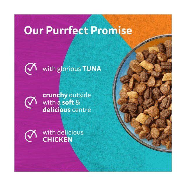 Whiskas dry cat food Surf & Turf 1.9kg (British brand)