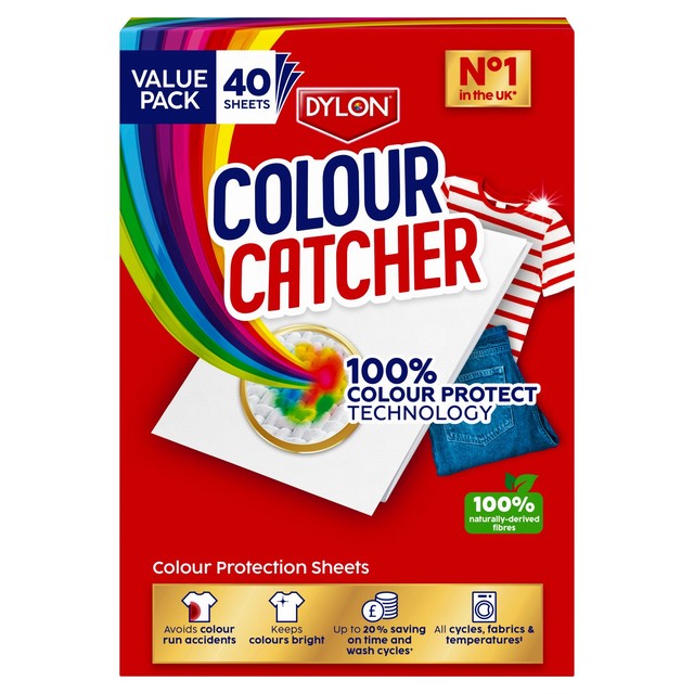 Dylon Colour Catcher 40 Sheets - British product