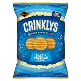 Jacob's Crinklys salt and vinegar snack biscuits 150g, UK version