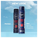 Nivea Men Dry Impact anti-perspirant deodorant spray 250ml, imported from the UK