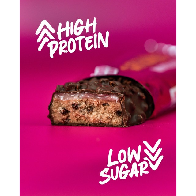 Grenade dark chocolate raspberry protein bar 60g, UK version