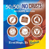Kingsmill 50/50 no crusts bread loaf 400g, UK version