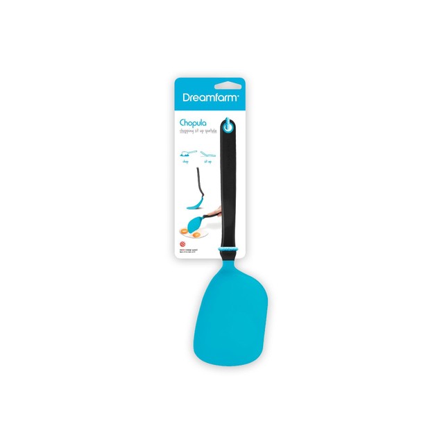 Dreamfarm Chopula Blue chopping spatula - British product
