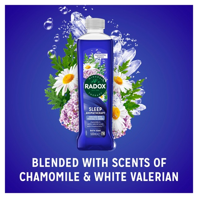 Radox sleep aromatherapy bath soak 500ml, imported from the UK