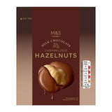 M&S milk chocolate caramelised hazelnuts 100g, imported from the UK