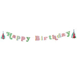 Hootyballoo Bright Banquet birthday banner 2m, imported from the UK