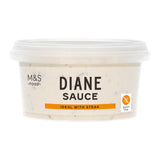 M&S Diane sauce in pot - British product