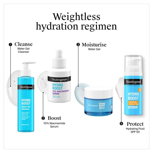 Neutrogena Hydro Boost Hydrating Water Gel Moisturiser 50ml, imported from the UK