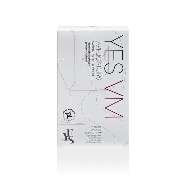 Yes vaginal moisturiser applicators 6 x 5ml (British brand)