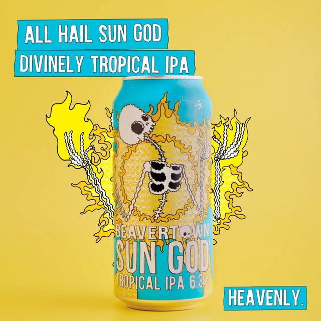 Beavertown Sun God Tropical IPA 440ml - British product