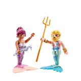 Playmobil Mermaid and Merman Duo Pack toy set, imported from the UK