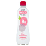 Get More Vits Vitamin B12 Pink Grapefruit Flavoured Water 500ml, UK version