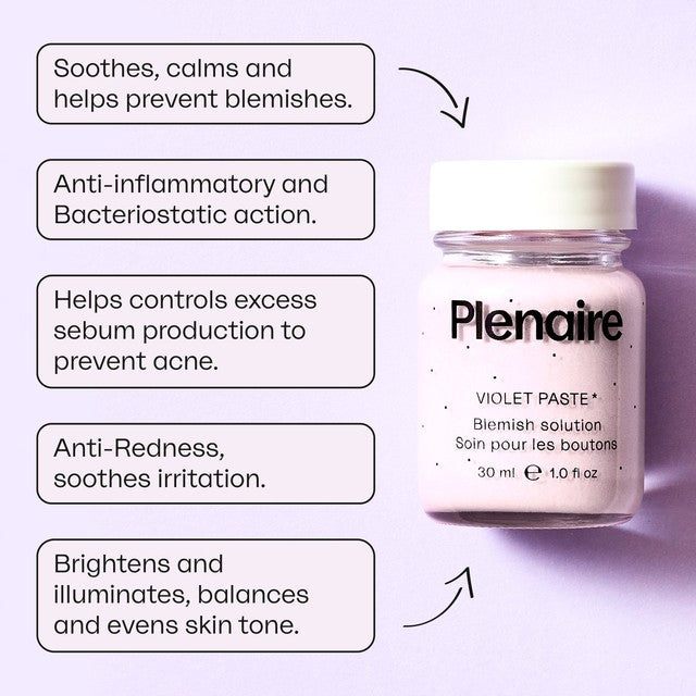 Plenaire Violet Paste overnight blemish solution (British brand)