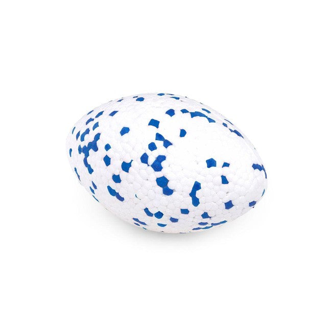 Petface Outdoor Paws Mighty Rugby Ball dog toy, imported from the UK