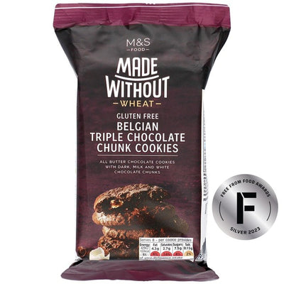 M&S M&S Made Without Belgian Chocolate Cookies - Biscuits 150g- Buy online at McGrocer