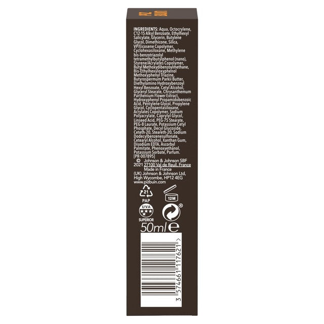 Piz Buin Allergy Sun Sensitive Skin Face Cream SPF50+ 50ml, imported from the UK