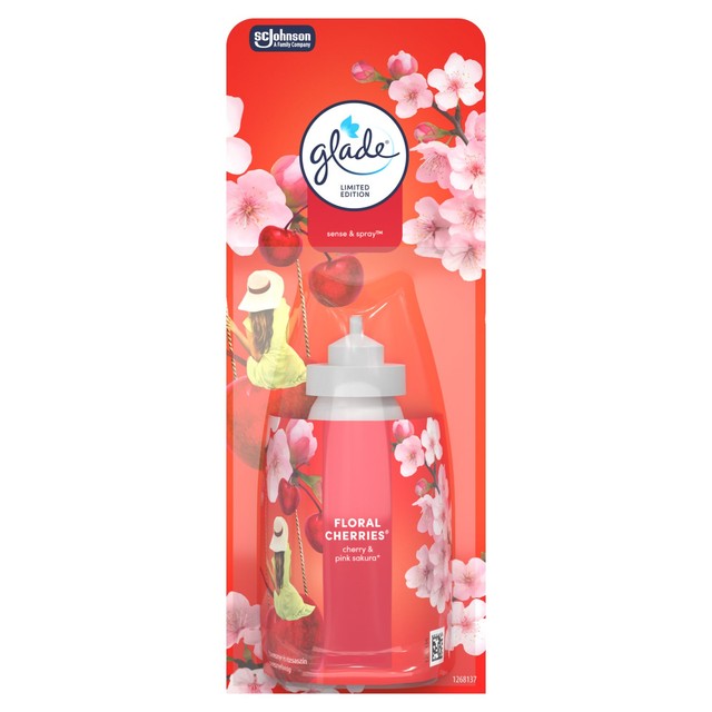Glade air freshener refill Floral Cherries 18ml, UK version
