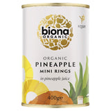 Biona Organic Pineapple Mini Rings 400g - British product