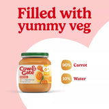 Cow & Gate carrot baby food jar 125g - British product