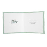 M&S Heart Flowers Wedding Card 15cm, imported from the UK
