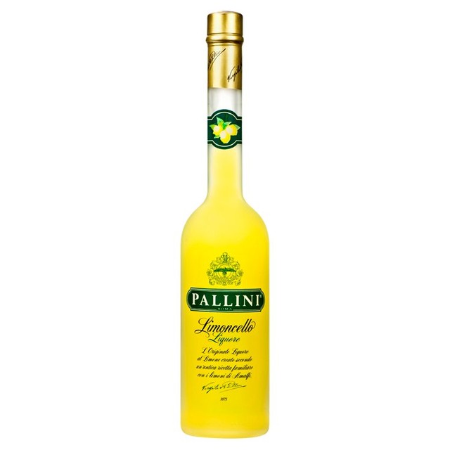 Pallini Limoncello-likør 50 cl, importert fra Italia