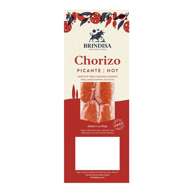 Brindisa spicy chorizo sausage 280g - British product