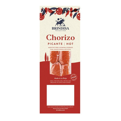 Chorizo de cuisson épicé Brindisa, saucisses 280 g