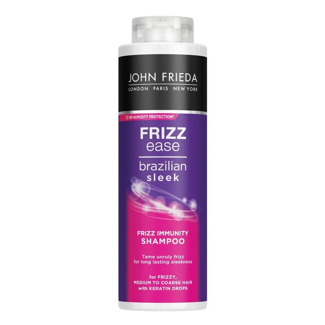 John Frieda Brazilian Sleek Frizz Immunity Shampoo 500ml, UK version