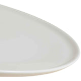 M&S straight sided china dinner plate white 27.5 cm (British brand)