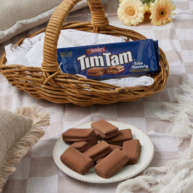 Tim Tam Extra Chocolatey biscuits 200g (British brand)
