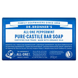 Dr. Bronner's peppermint soap bar 140g - British product