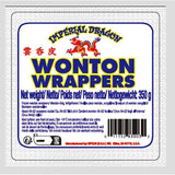 Imperial Dragon frozen wonton wrappers 48 count, UK version