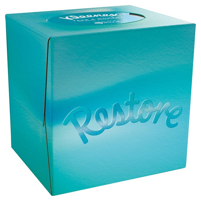 Kleenex Collection Cube facial tissues 48 sheets (British brand)