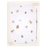 Caroline Gardner bees print gift wrap sheets 2 sheets 50cm x 70cm - British product