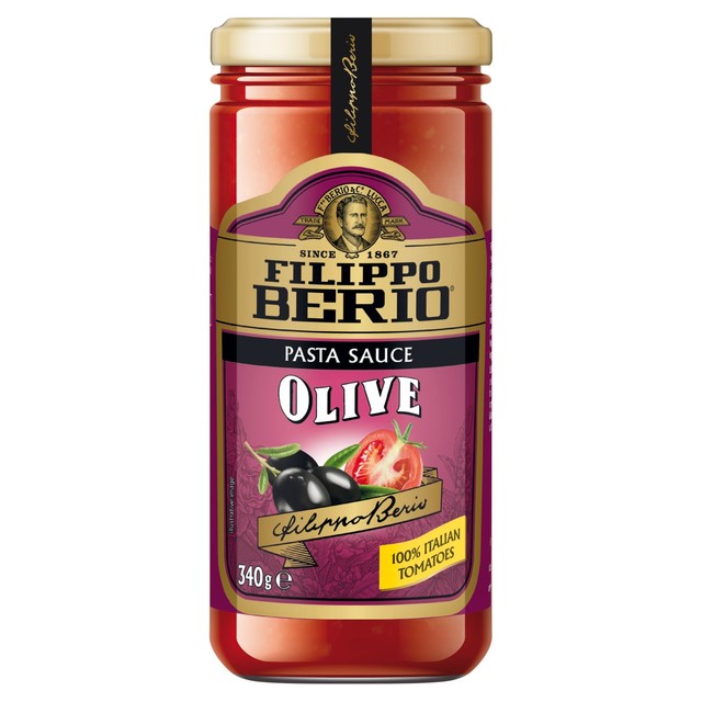 Filippo Berio olive pasta sauce 340g - British product