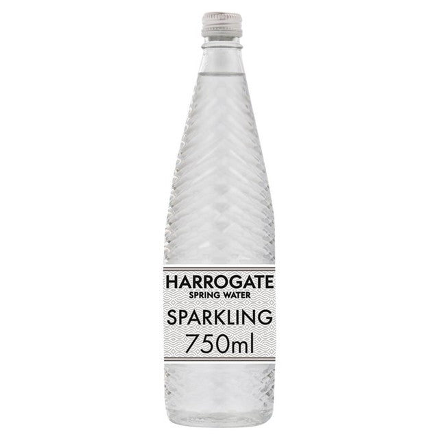 Harrogate Spring Sparkling Water 750ml Glass Bottle, UK version